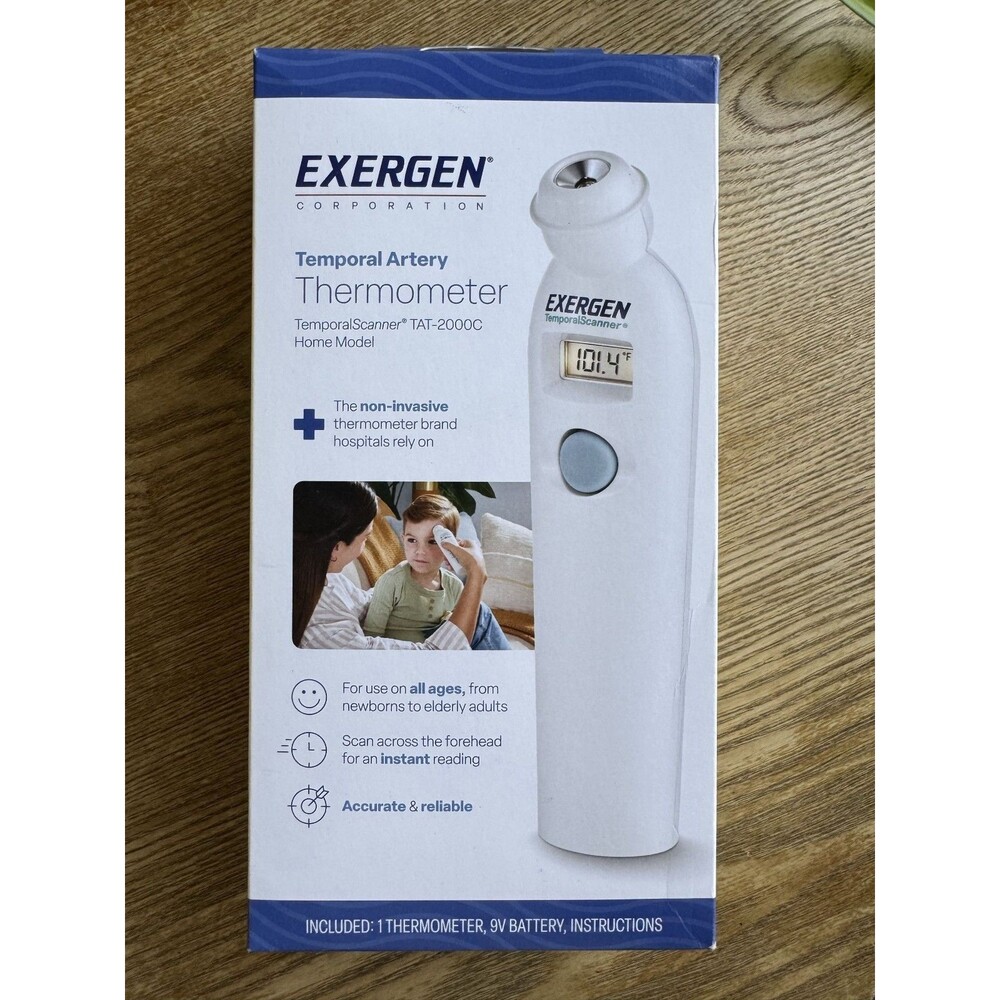 NEW Exergen Temporal Artery Thermometer Model TAT-2000C